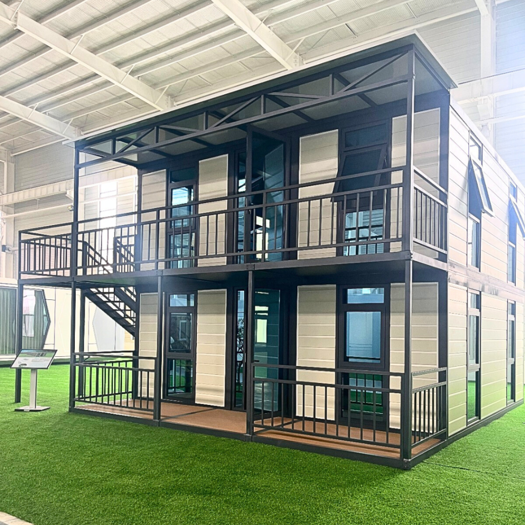 2 storey pod container home