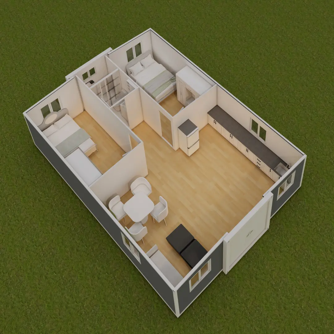 30ft Over Height Container House